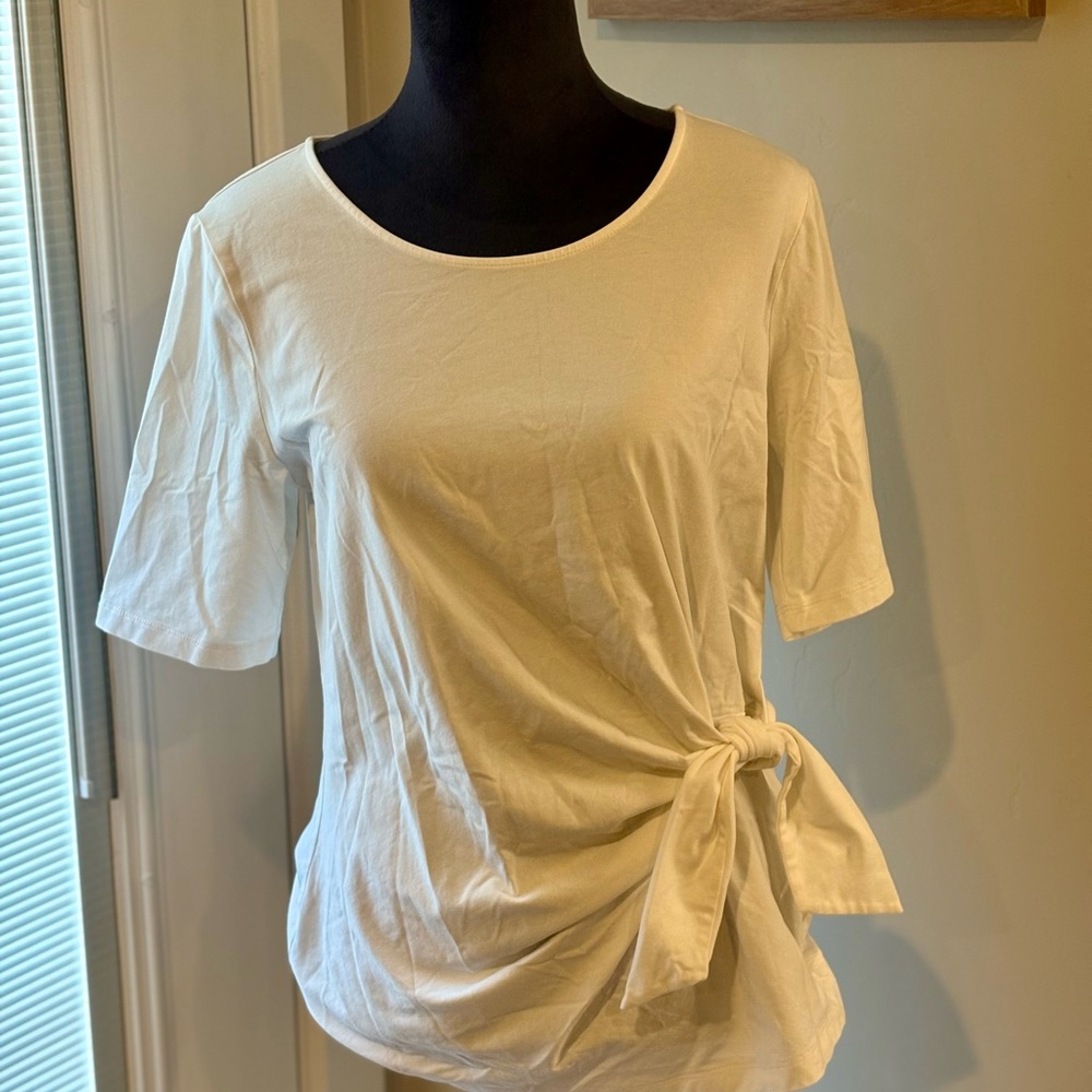 Lands’ End Tie T-Shirt